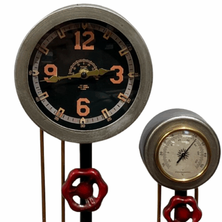horloge industrielle décorative