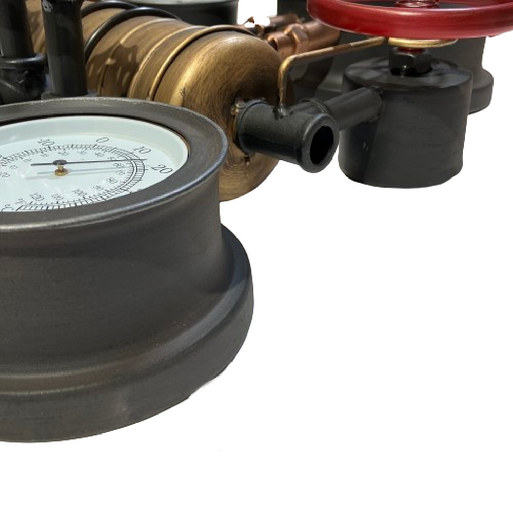 horloge métal décorative vintage