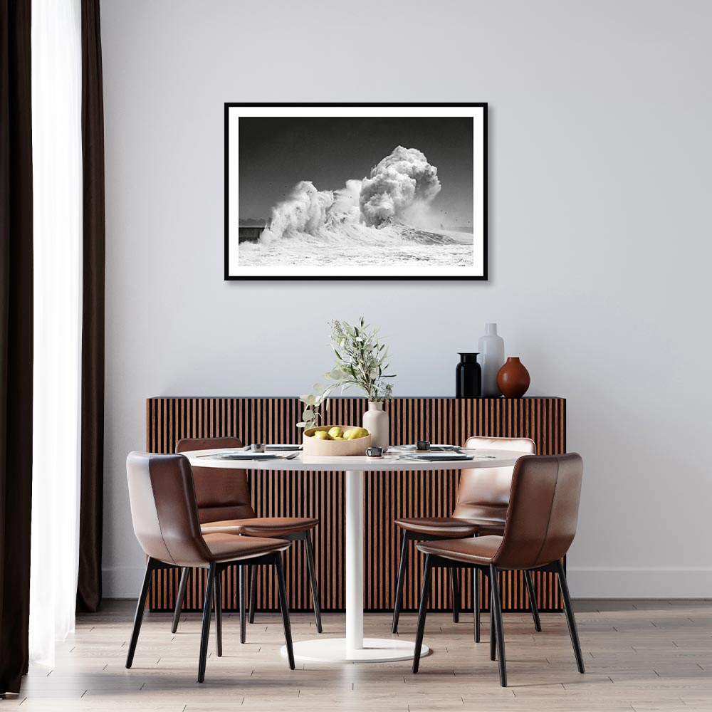mathieu_rivrin_lesconil_4_tempete_justine_photo_mer_noir_blanc_decoration_salle_a_manger