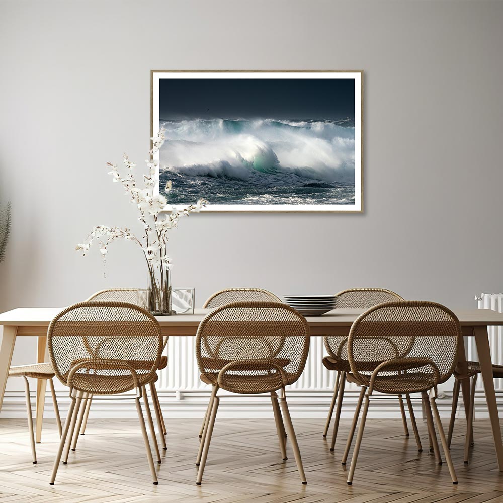 mathieu_rivrin_mer_dechainee_idee_decoration_salle_a_manger_maison_secondaire Mathieu Rivrin Mer Déchainée