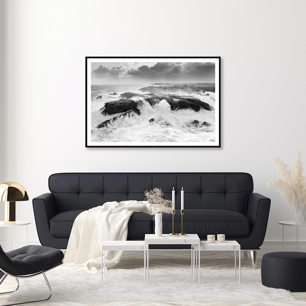 mathieu_rivrin_phare_dans_la_tempete_des_poulains_nb_2_belle_ile_en__mer_deco_noir_blanc Mathieu Rivrin Phare dans la Tempête