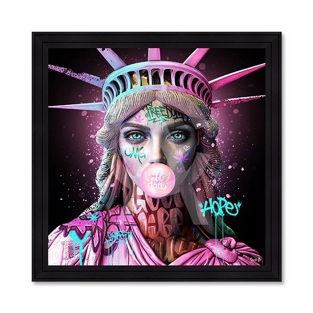 tableau_hope_sarah_b_liberty_statue_new_york_street_art_cadraven tableau Hope sarah b