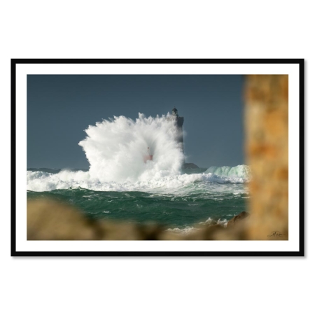 Tableau Phare à Travers le Mur
