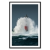 Tableau Phare Porspoder Tempête Isha