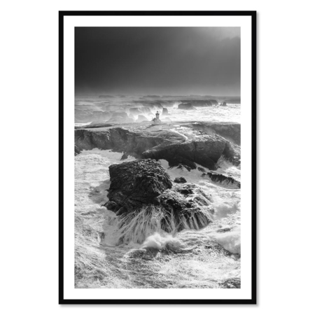 Tableau Phare sur les Rochers