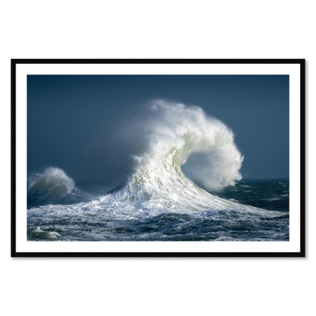 Tableau Photo Tempête dans l'Océan