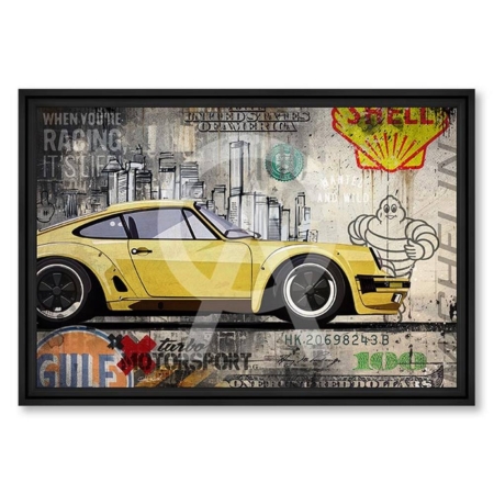 tableau Turbo 911 Yellow rubix