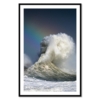 Tableau Vagues Arc en Ciel RIvrin