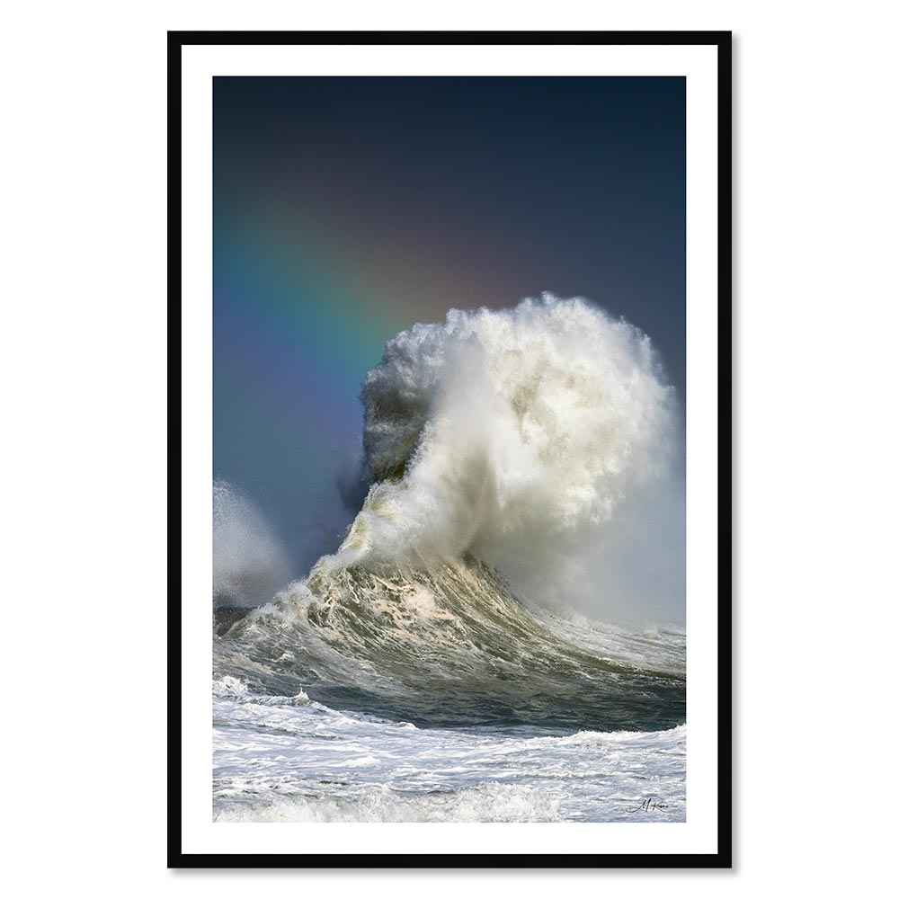 tableau_vagues_arc_en_ciel_la_danse_de_l_ocean_rivrin_cadre_noir_bretagne Tableau Vagues Arc en Ciel RIvrin