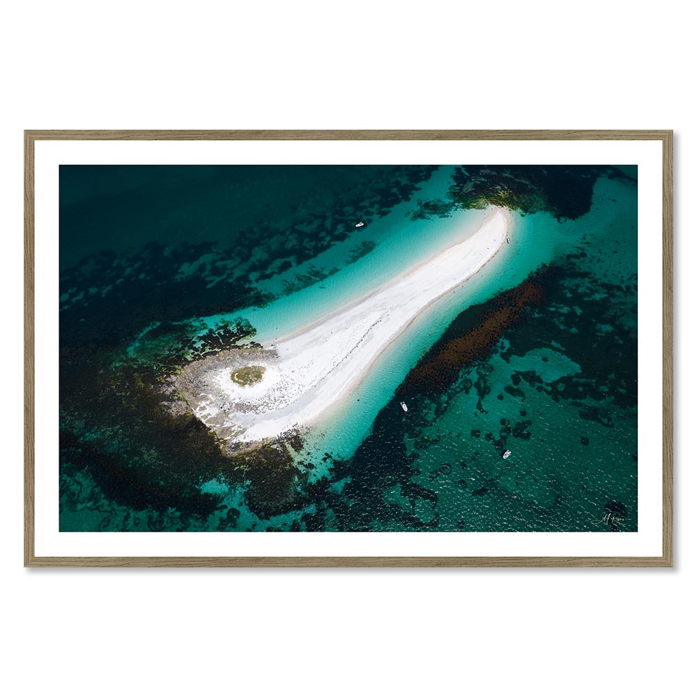 cadre_archipel_des_glenan_rivrin_fouesnant_mer_bleu_decoration_moderne_bateaux Cadre Archipel des Glénan