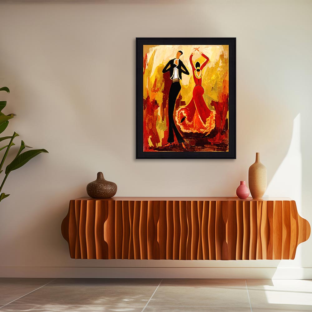 Cadre Martine Gonnin Flamenco