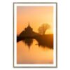 Cadre Mont Saint Michel Lever de Soleil