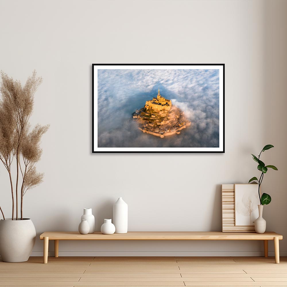 mathieu_rivrin_mont_saint_michel_brume_au_lever_du_soleil_decoration_interieur_maison Mathieu Rivrin Mont Saint Michel Brume au Lever du Soleil