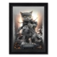 Tableau Chat-Pardeur Sylvain Binet