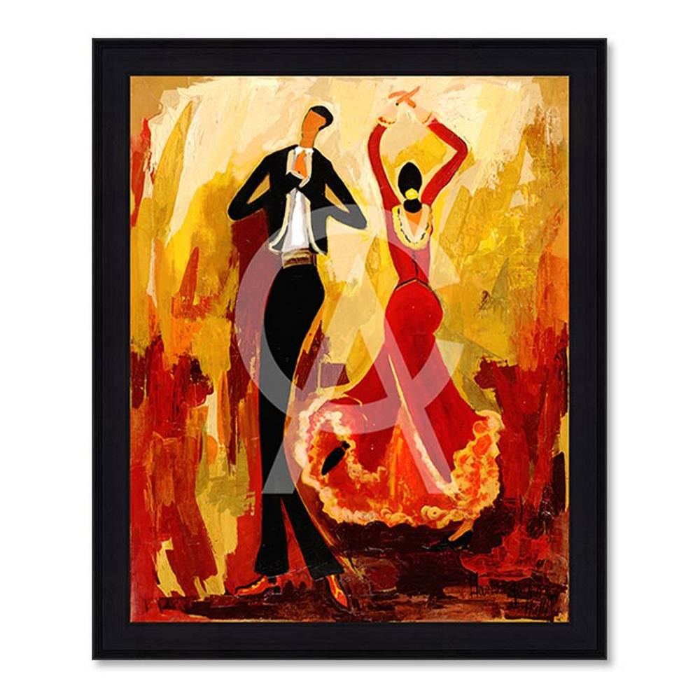 Tableau Flamenco Martine Gonnin