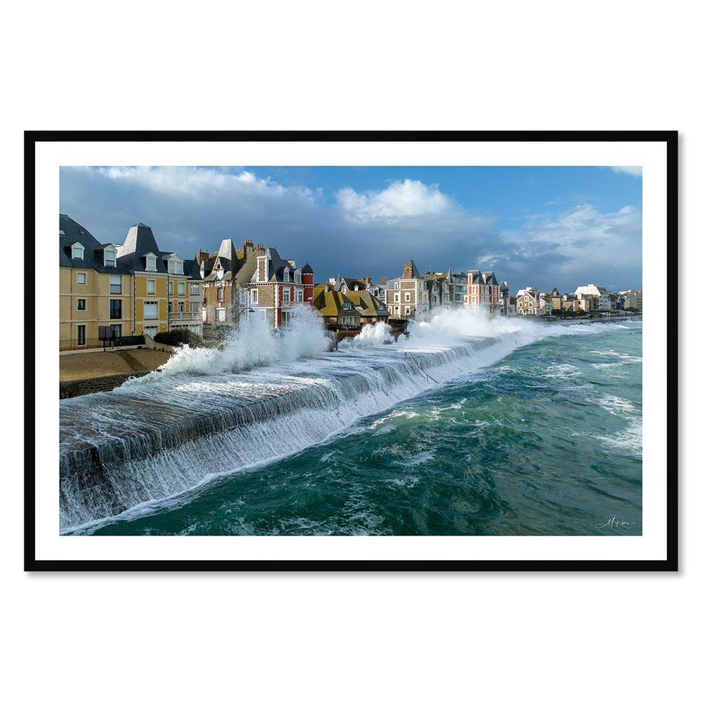 tableau_grandes_marees_2_saint_malo_rivrin_ville_mer_vagues_mur_granite Tableau Grandes Marées 2 Saint Malo