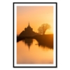 Tableau Mont Saint Michel Couché de Soleil