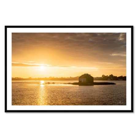Tableau Saint Cado Coucher de Soleil