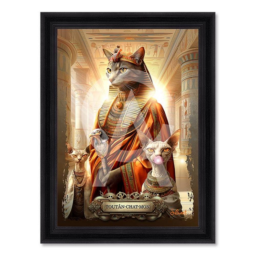 Tableau Toutân-Chat-Mon Sylvain Binet