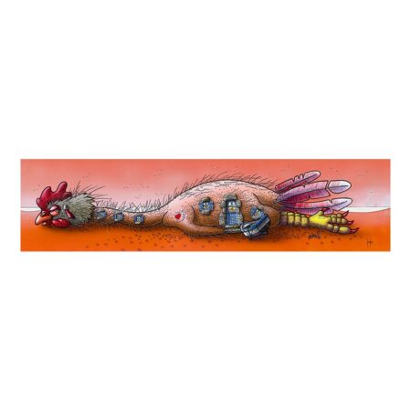 affiche alain coadou poulet