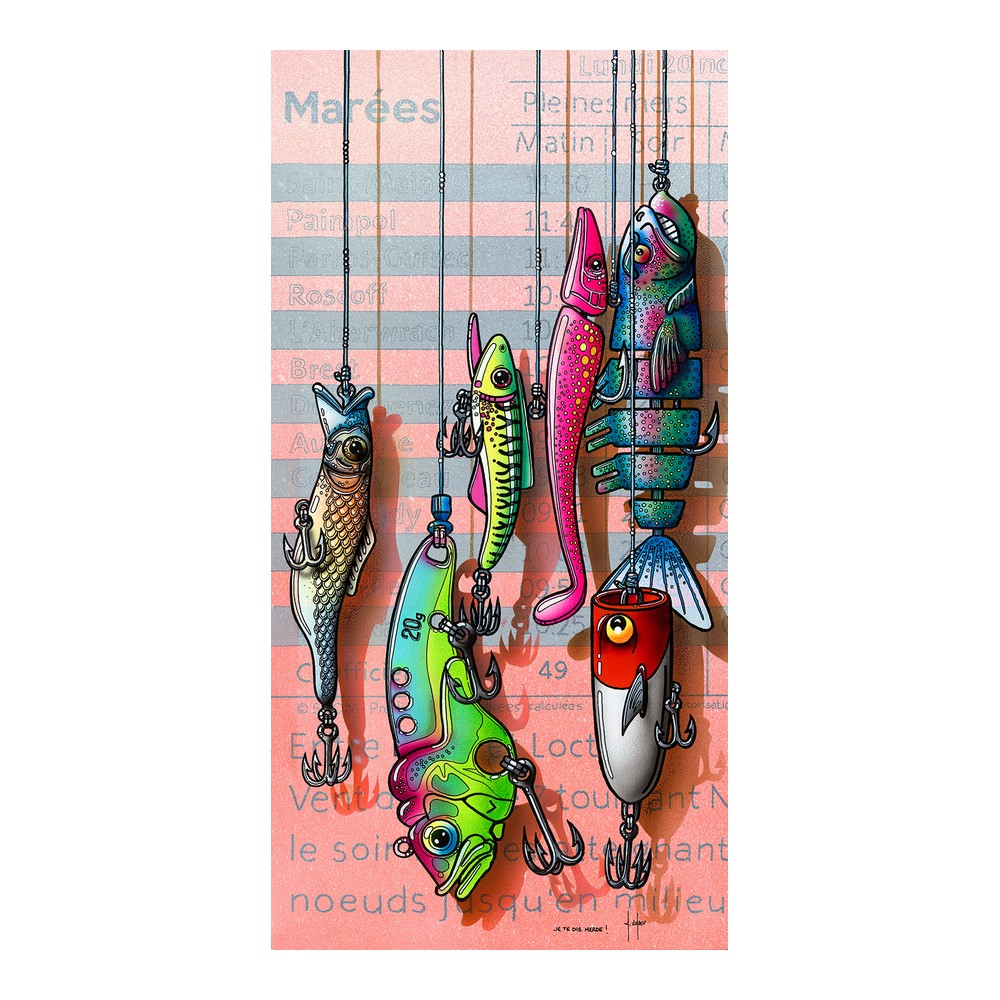 affiche coadou je te dis merde