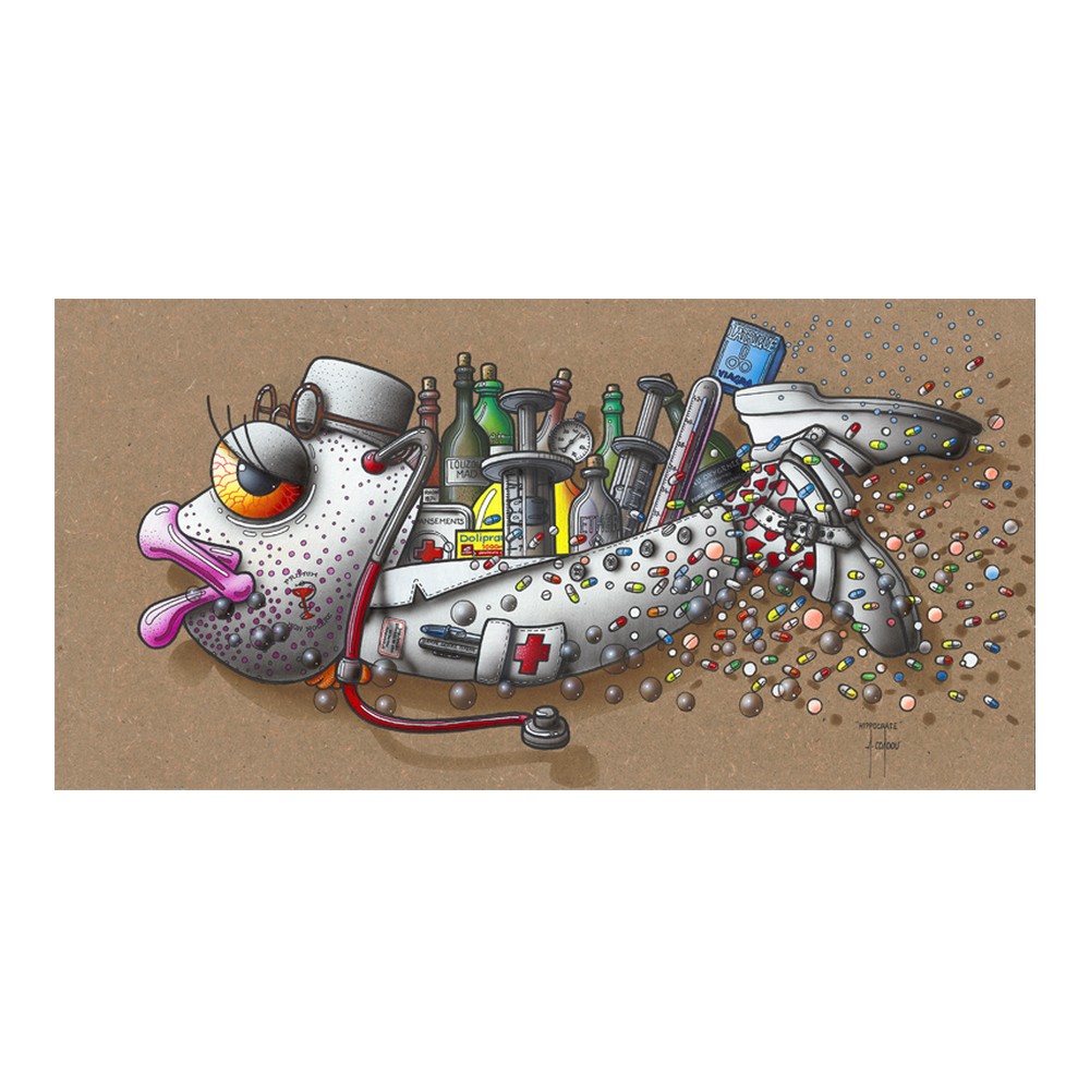 affiche hyppocrate alain coadou