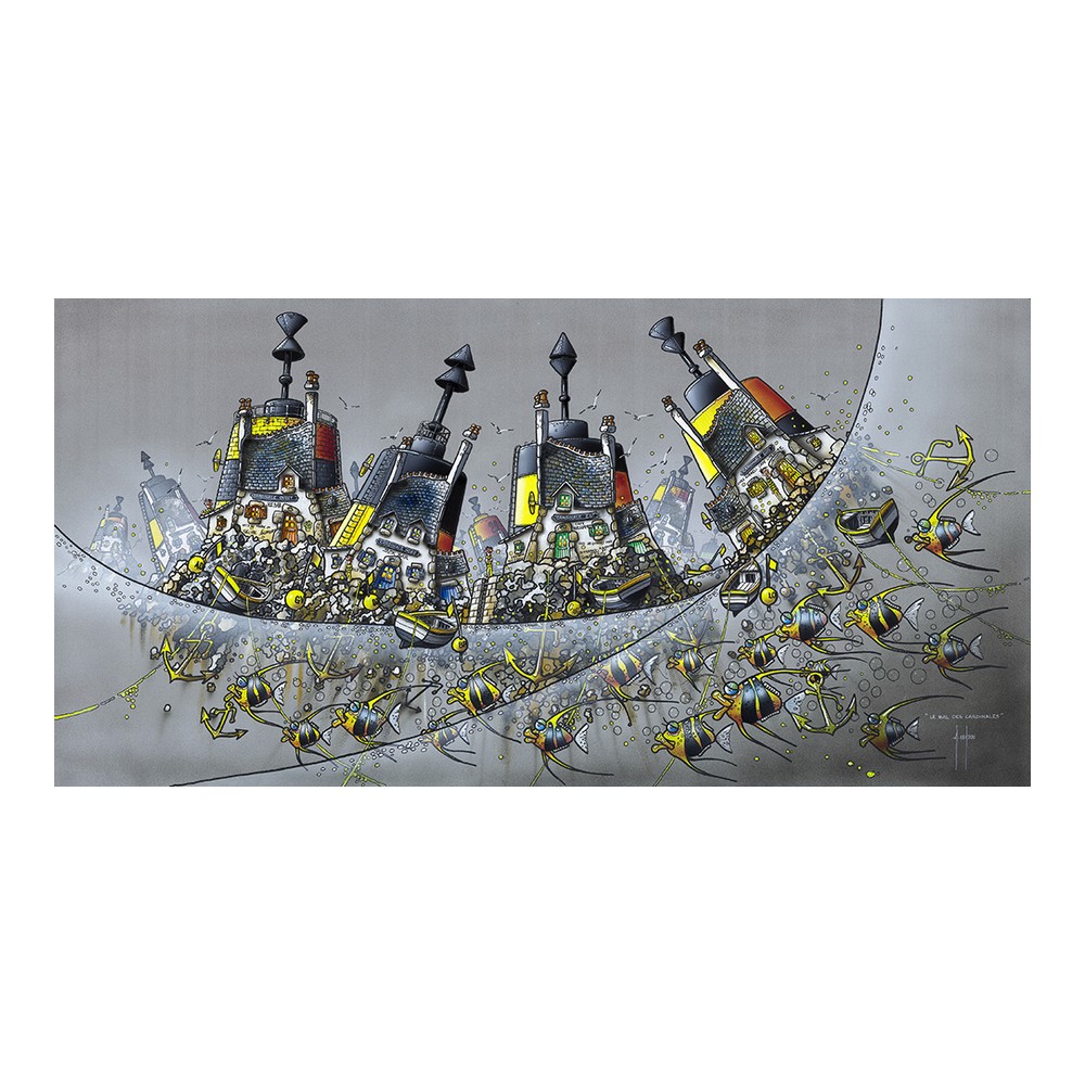 affiche le bal des cardinales