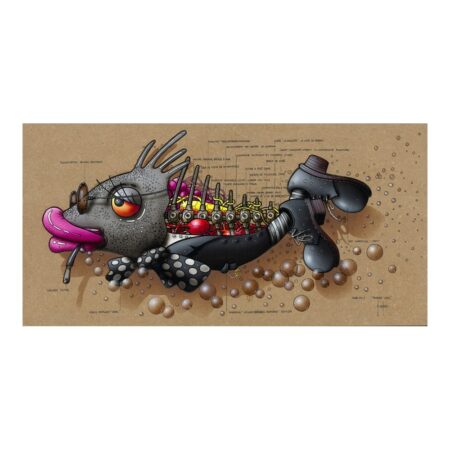 affiche poisson chic
