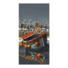 Affiche Reflet 1 Bateau Orange