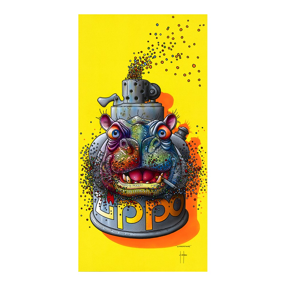 affiche zippopotame alain coadou