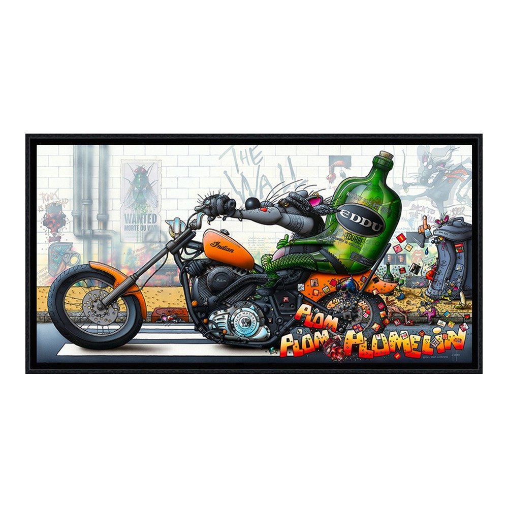 cadre_eddu_rat_moto_whisky_bouteille_alcool_plomelin_coadou_ac-0948 Cadre Eddu Alain Coadou