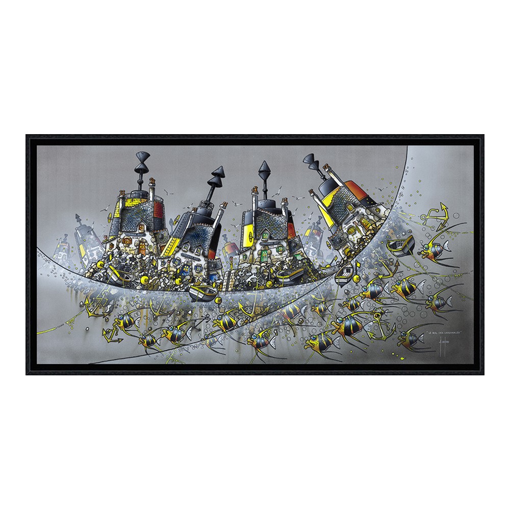 Cadre Le Bal des Cardinales Coadou