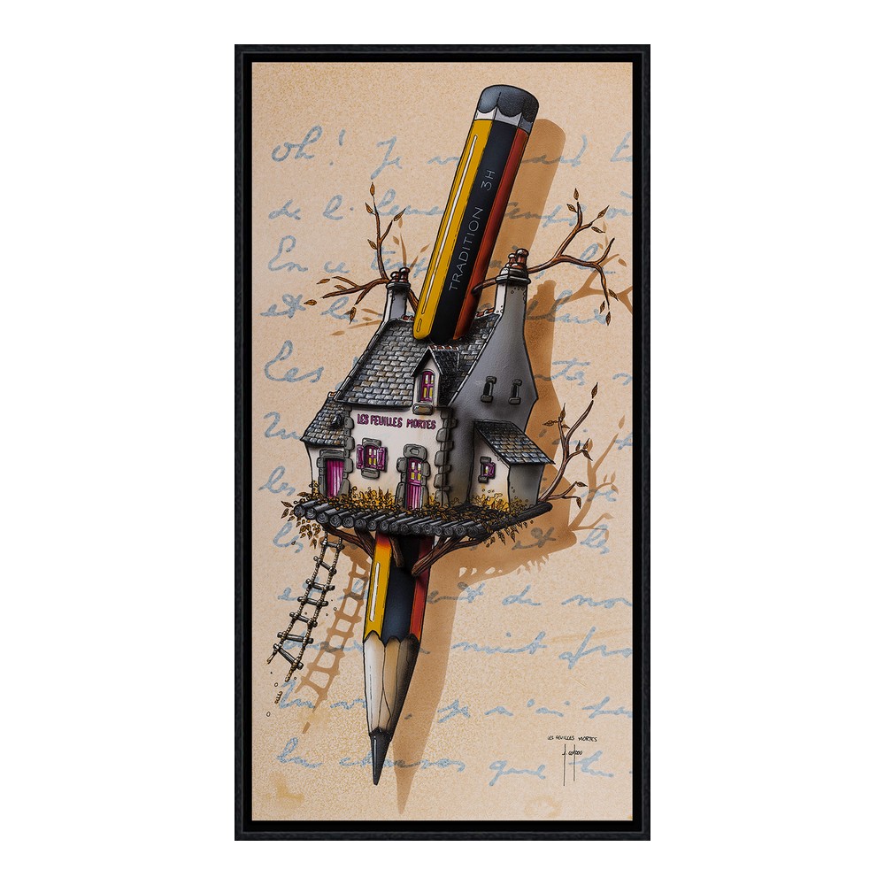 tableau Les Feuilles Mortes alain coadou