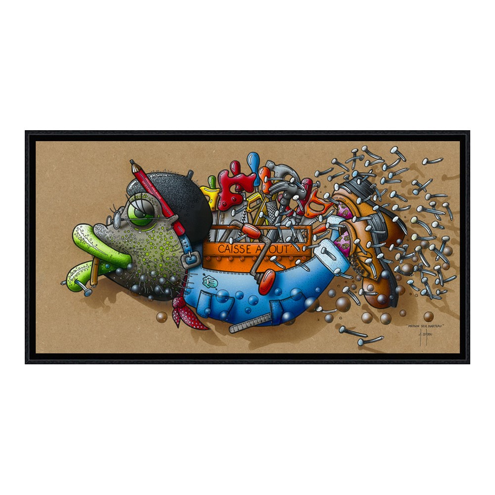 Cadre Poisson Scie Marteau Coadou