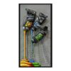 Cadre Tubes Peintures Coadou