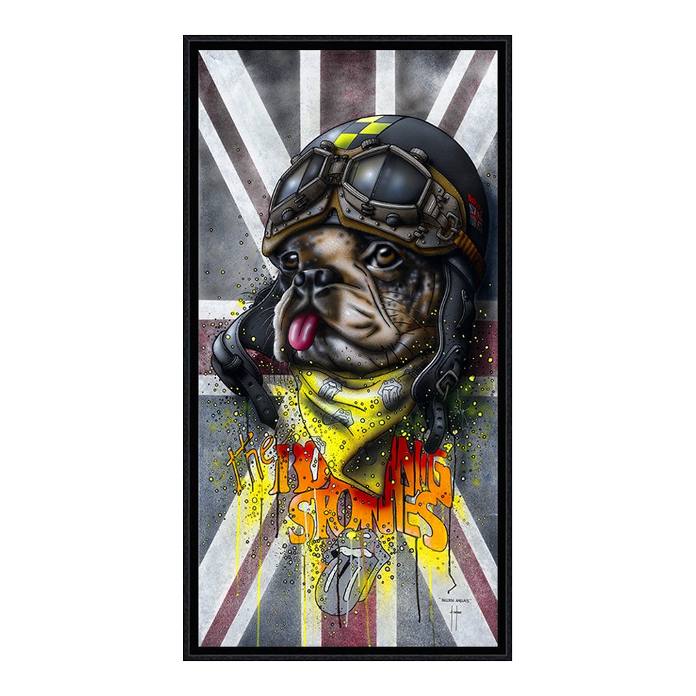 Tableau Bulldog Anglais Chien