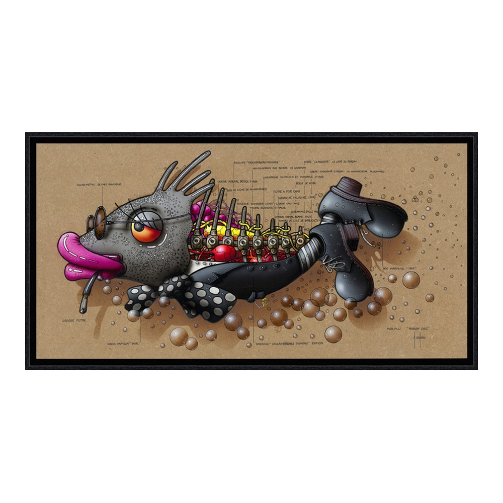 Tableau Coadou Poisson Chic