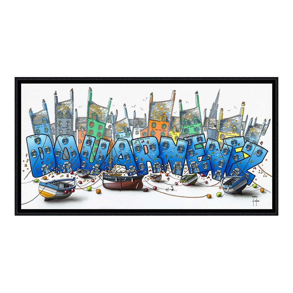 tableau_douarn_alain_coadou_ville_douarnenez_finistere_port_ac-0971 Tableau Douarn Alain Coadou