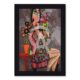 Tableau le Chat Vert Martine Gonnin