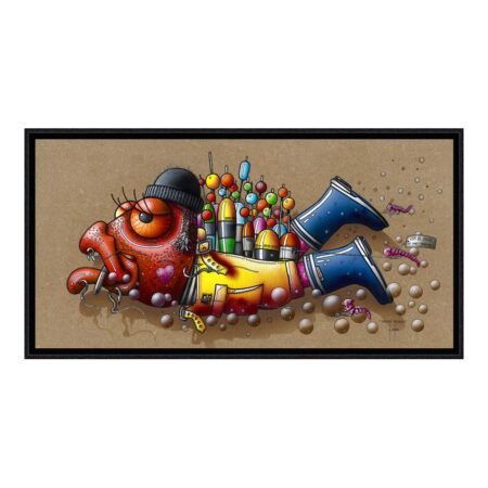 Tableau Poisson Pêcheur Coadou