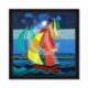 Tableau Voiliers de Lune Martine Gonnin