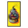 Tableau Zippopotame Briquet Coadou