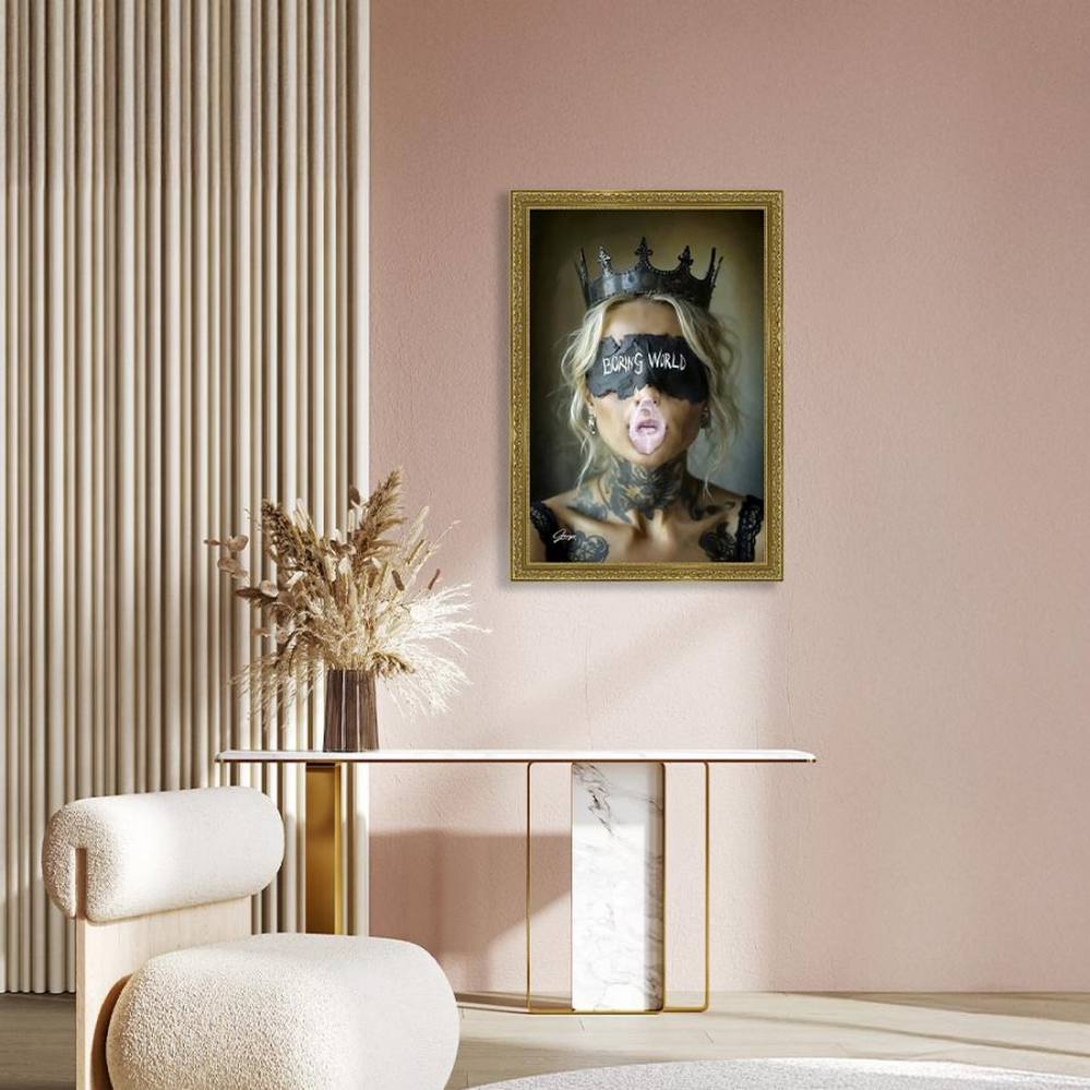 décoration murale Boring World alexandre granger