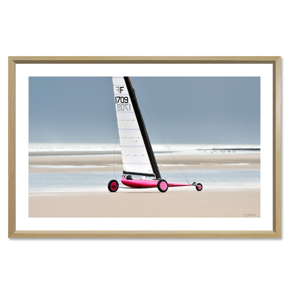 cadre Char à Voile Rose cohen