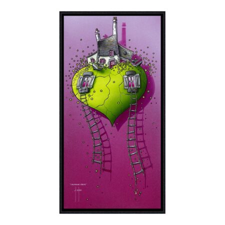 Tableau l'Accroche Cœur Alain Coadou