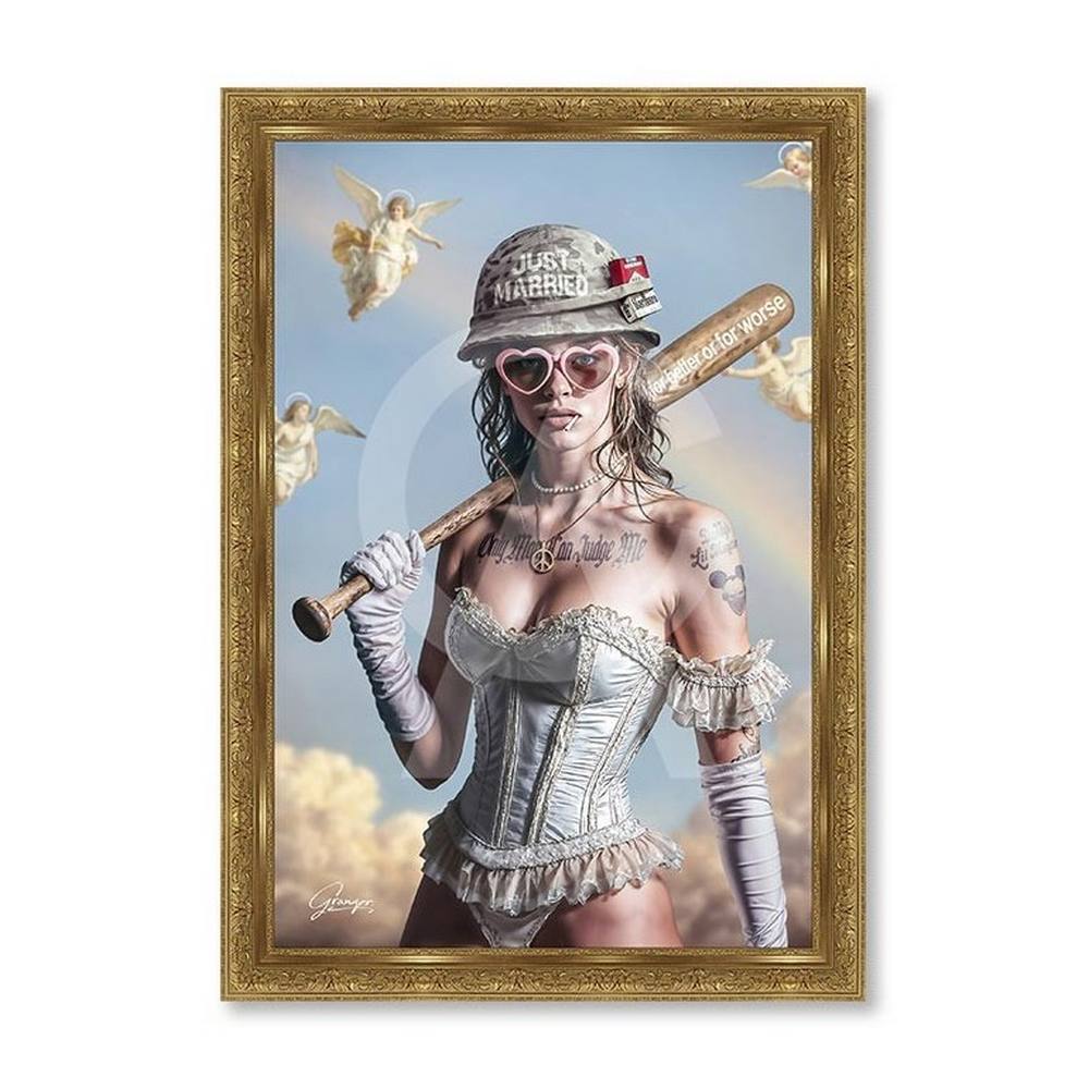 cadre alexandre granger Just Married