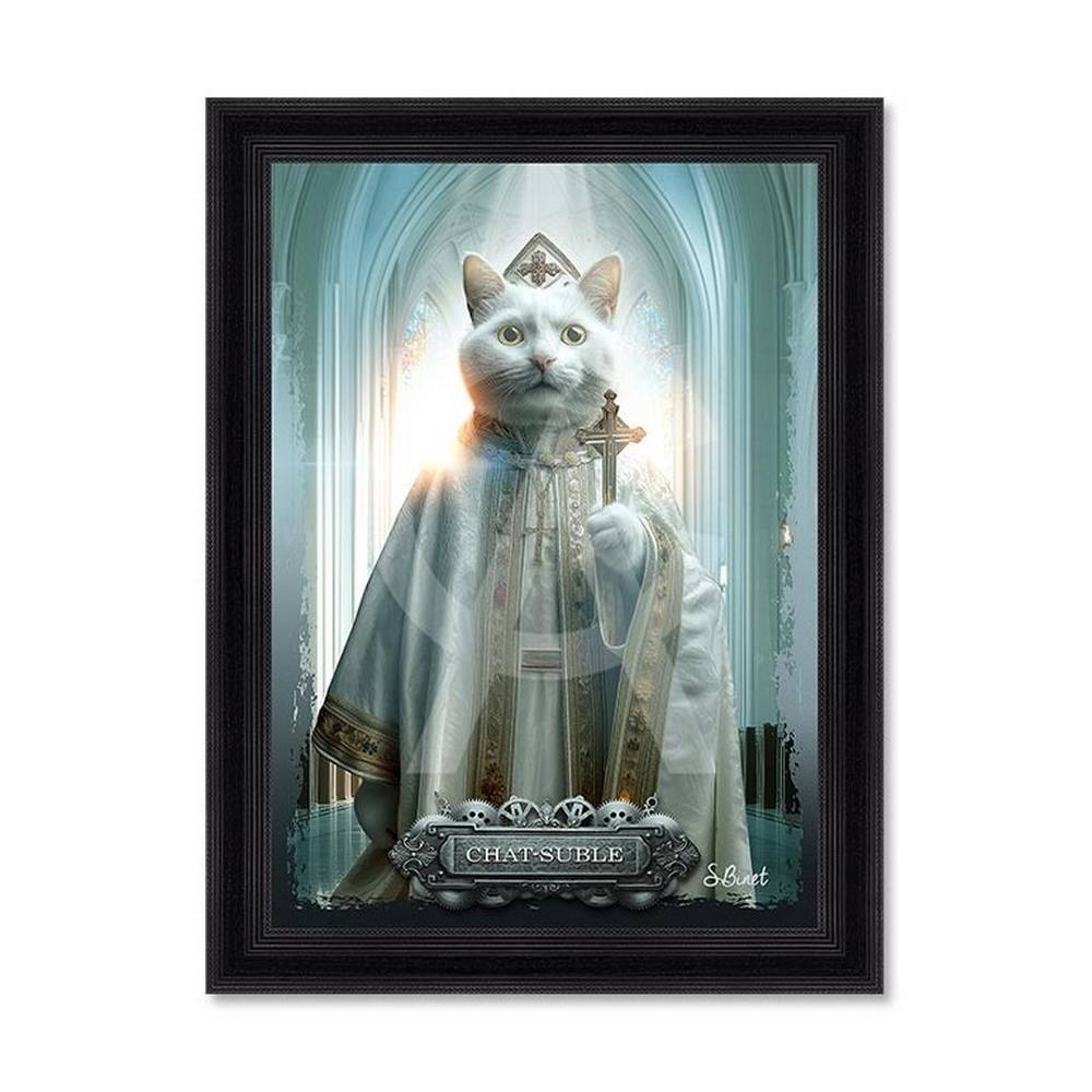 cadre chat suble binet