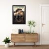 cadre deco entree maison Rchat-west binet