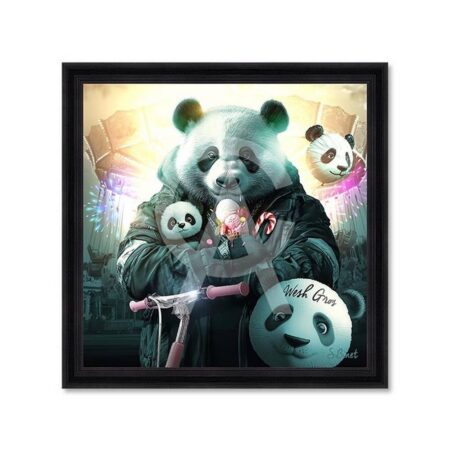 cadre Panda Love sylvain binet