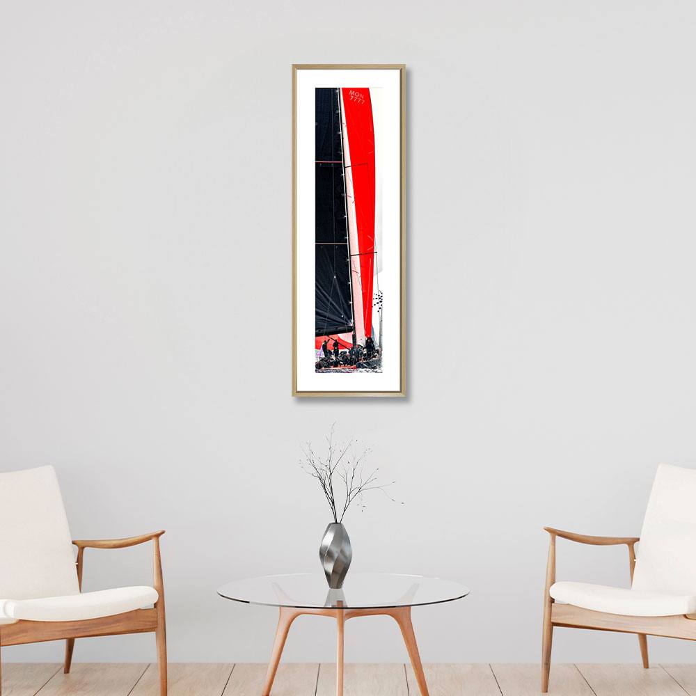 décoration originale salon Voile Tango